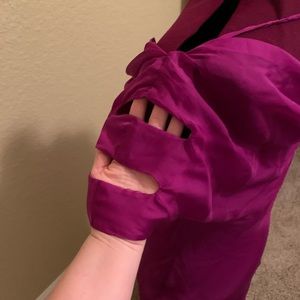 Purple date night mini/cocktail dress